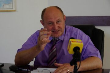 Vasile Andriciuc: „Pe perioada iernii nu au fost probleme, însă cei de la magazinul Real au sesizat că acum începe să se simtă miros de putrefacție”