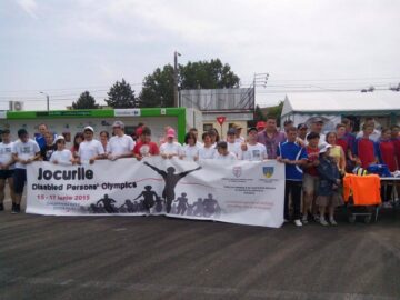 Peste 150 de persoane cu dizabilități din județ au participat la Disabled Persons' Olympics