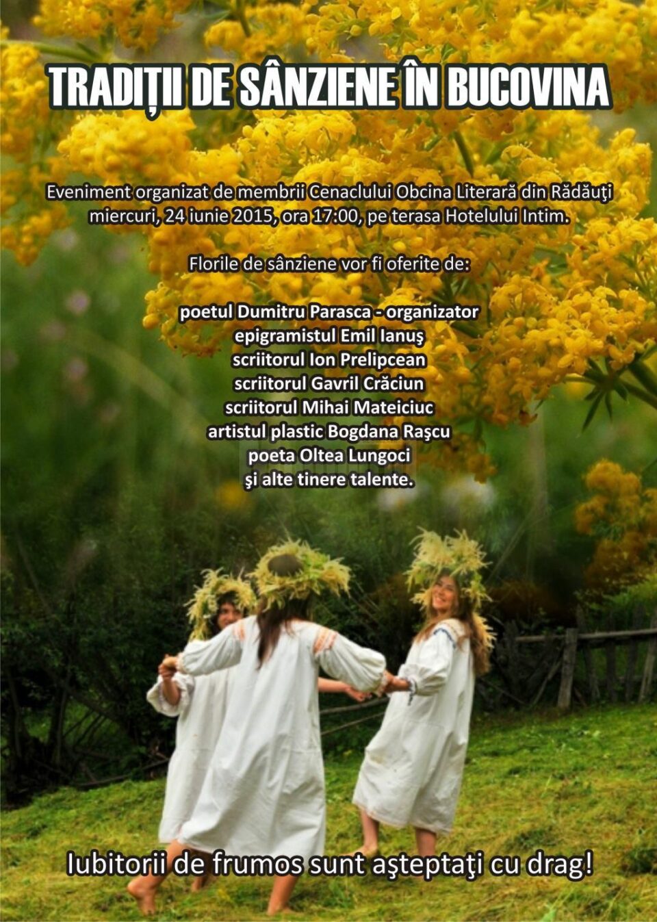 „Tradiții de Sânziene în Bucovina”