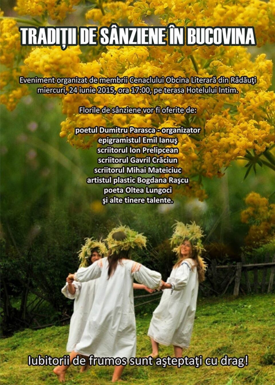 „Tradiții de Sânziene în Bucovina”