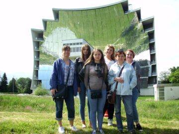 Elevi și profesori de la Colegiului Tehnic de Industrie Alimentară, în Franța, la o reuniune transnațională