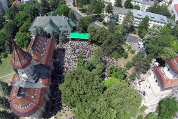 Sărbătorirea hramului Mănăstirii Sfântul Ioan cel Nou