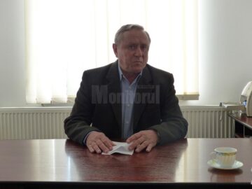 Directorul școlii generale din Bosanci, Constantin Grosu