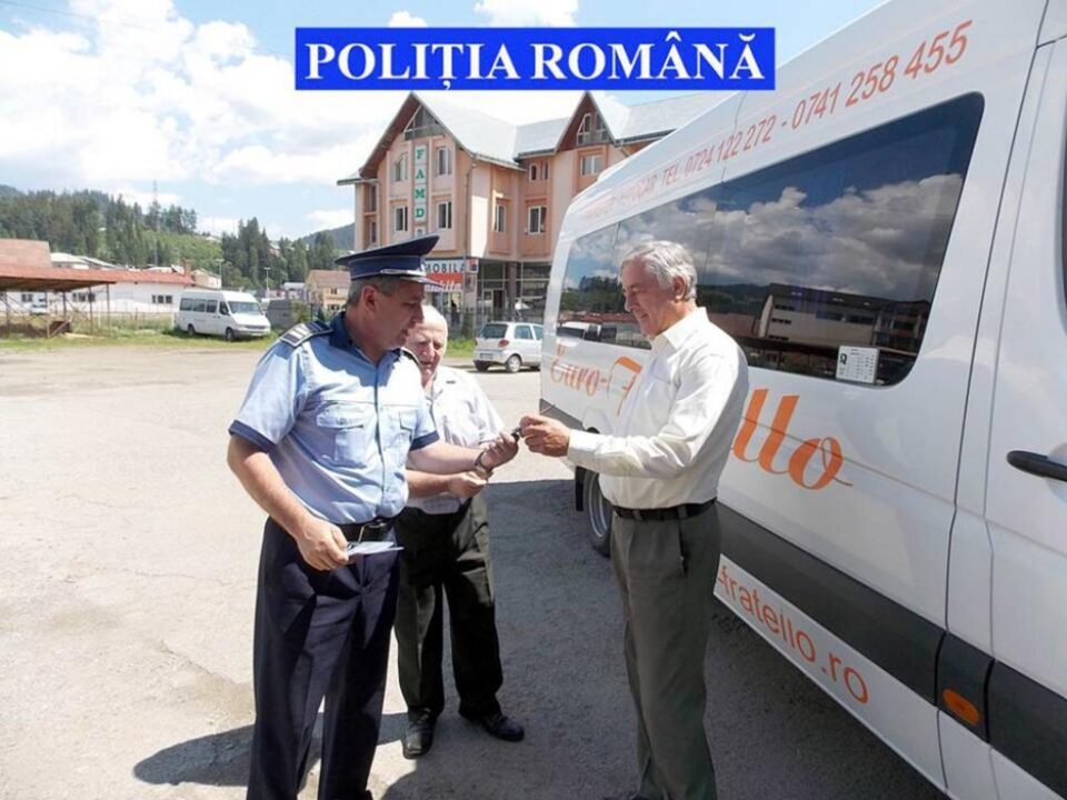 Polițiștii au distribuit materiale informative cu recomandări preventive