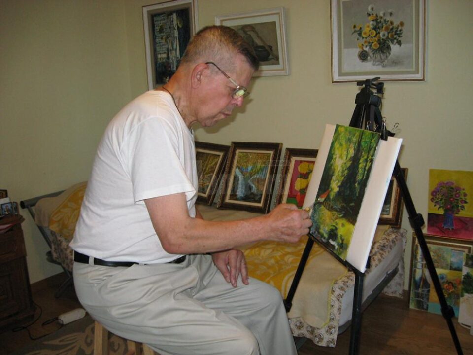 Pictorul Ștefan Danilevici