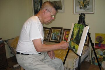 Pictorul Ștefan Danilevici