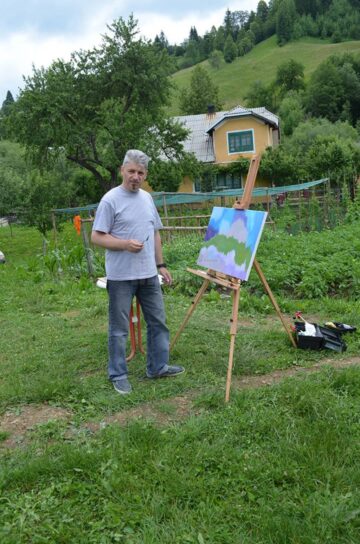 Tabără de pictură la Frumosu