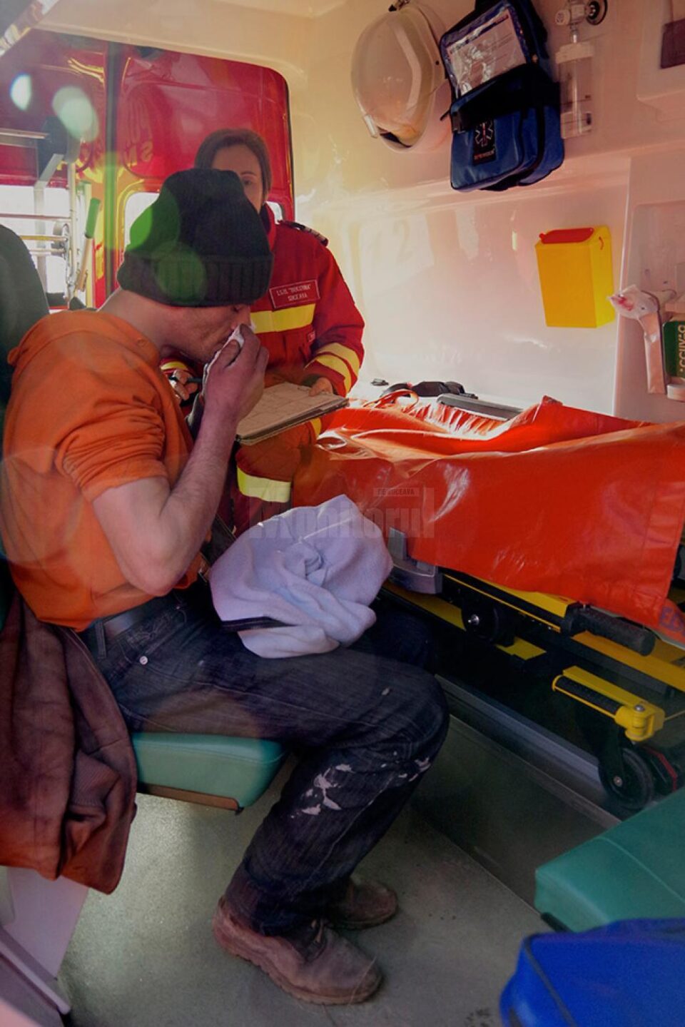 În luna martie a acestui an, Marius Constantin Crîșmaru a provocat un incendiu în clădirea fostei Poște