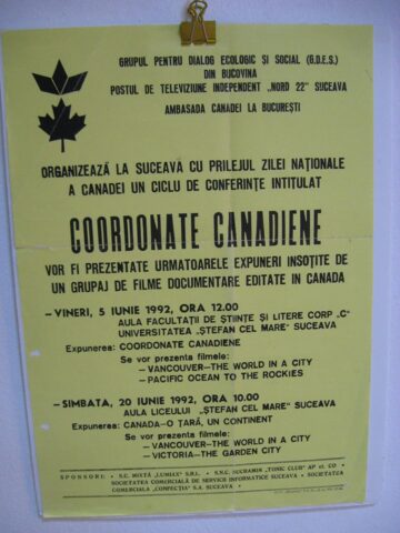 Expoziție de fotografie dedicată Zilei Naționale a Canadei