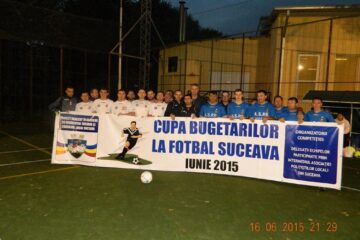 Poliția Suceava și Administrația Locală au jucat finala din acest an la Cupa Bugetarilor la fotbal