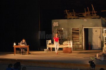 Imagine din prima ediție a Festivalului Internațional al Școlilor de Teatru (FIST)