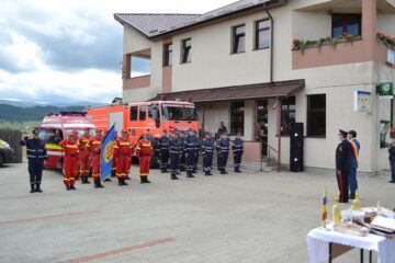 Membrii punctului de lucru al ISU de la Poiana Stampei