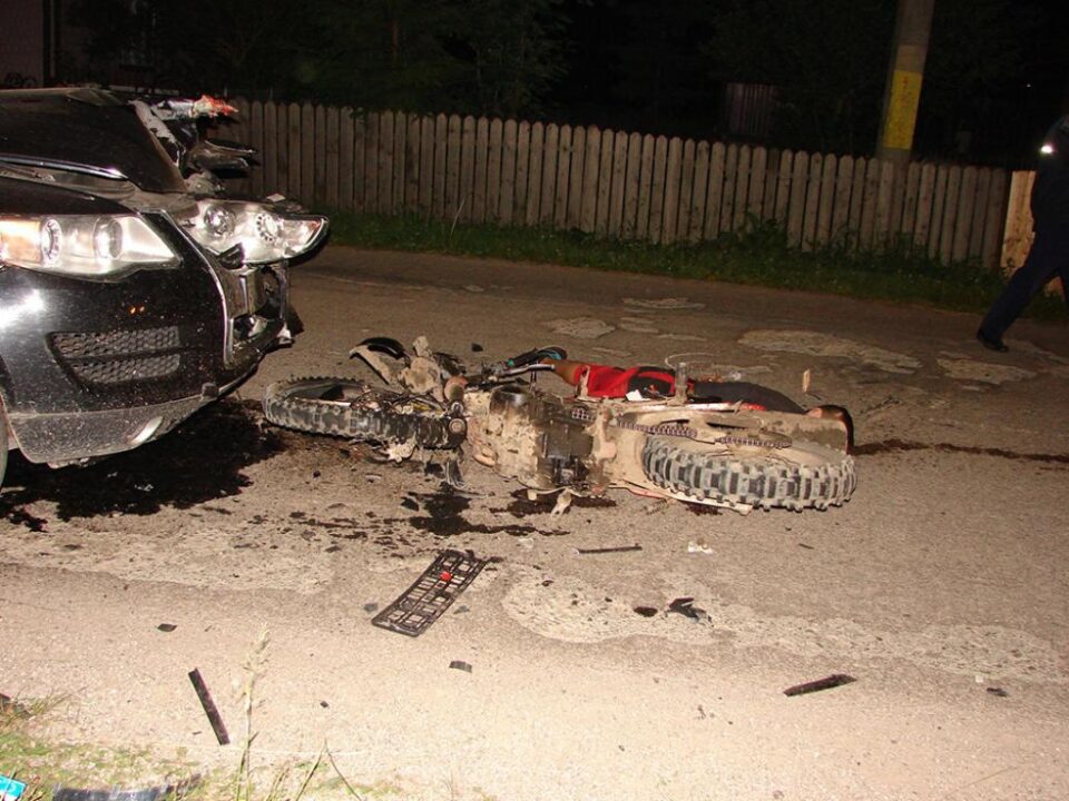 Cumplitul accident de la Breaza i-a fost fatal motociclistului
