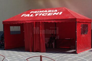 Primăria Fălticeni a amenajat un punct de hidratare pentru populație pe aleea pietonală