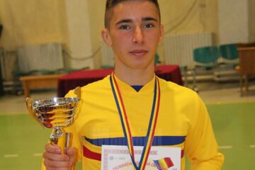 Campion național cu echipa LPS la cadeți, Marius Blându este favorit la câștigarea titlului individual în acest an