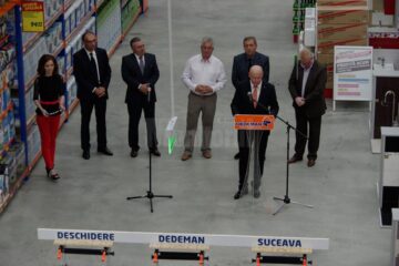 Dedeman a înlocuit magazinul din Suceava, primul din rețeaua de 41 de reprezentanțe, cu unul de două ori mai mare