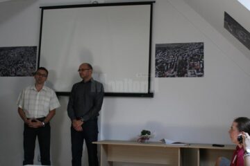 Mansarda Bibliotecii Bucovinei „I.G. Sbiera”, transformată într-un „cuib al democrației”