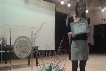 Andreea Larisa Pălie, absolventă a Colegiului Național „Nicu Gane” Fălticeni