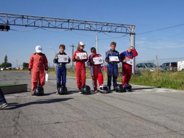 Mai mulți elevi de la Palatul Copiilor s-au remarcat la Campionatul Național de Karting Școlar