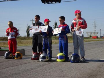 Mai mulți elevi de la Palatul Copiilor s-au remarcat la Campionatul Național de Karting Școlar