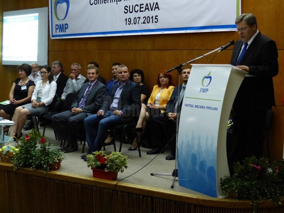 Omul de afaceri Constantin Munteanu a fost ales președinte al Organizației Municipale Suceava a PMP