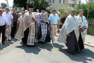 Procesiunea de Sfântul Ilie, la Fălticeni