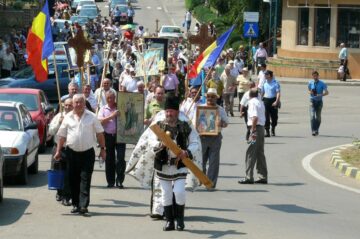 Procesiunea de Sfântul Ilie, la Fălticeni
