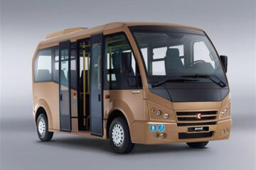 Cele cinci microbuze fac parte din gama de automobile Karsan