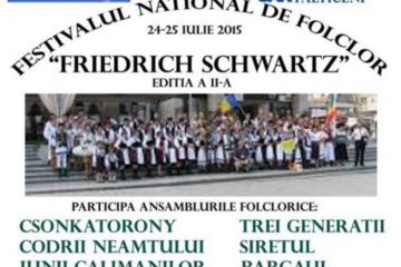 Festivalul Național de Folclor „Friedrich Schwartz”, ediția a II-a, în centrul municipiului Suceava