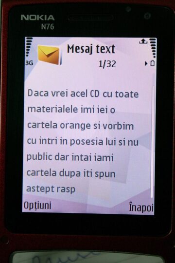 Mesajele prin care a încercat să-l șantajeze pe cântărețul de muzică populară Alexandru Recolciuc