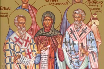 Sfinții Apostoli și Diaconi Prohor, Nicanor, Timon și Parmena, dintre cei 70