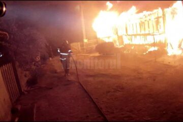 Focul a izbucnit prin efect termic, de la un reșou care a fost lăsat timp îndelungat sub tensiune și s-a supraîncălzit