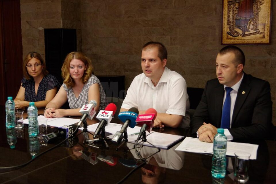 Delegația Ministerului Finanțelor Publice și viceprimarul Lucian Harșovschi