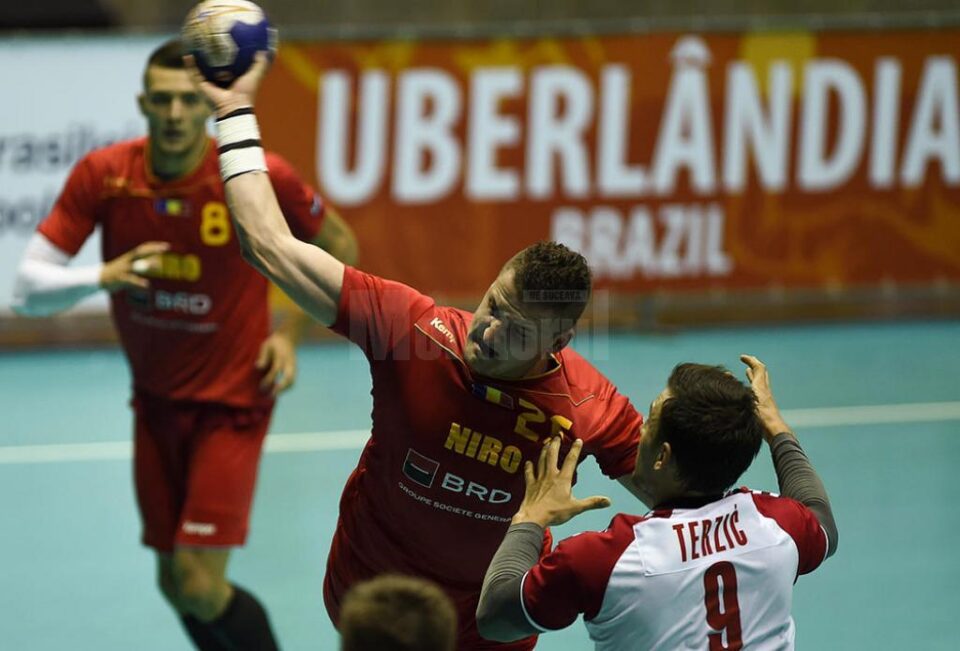 Suceveanul Gabriel Burlacu s-a oprit în sferturi la Campionatul Mondial de Handbal pentru Tineret din Brazilia
