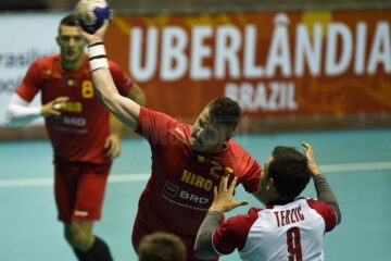 Suceveanul Gabriel Burlacu s-a oprit în sferturi la Campionatul Mondial de Handbal pentru Tineret din Brazilia