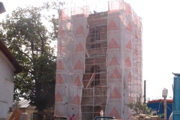 Lucrări realizate în cadrul proiectului derulat în ansamblul monumental Biserica Sf. Simion-Turnul Roșu