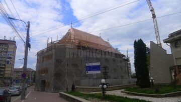 Ieri a fost inaugurat Punctul de informare turistică construit în curtea interioară a Bisericii „Învierea Domnului”