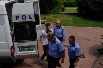 Doi dintre inculpați, Mihai Cristian Rădoi și Emil Andrei Sima