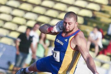 Andrei Gag a câștigat Balcaniada și a stabilit un nou record național în aer liber al României. Foto: Marius Ionescu