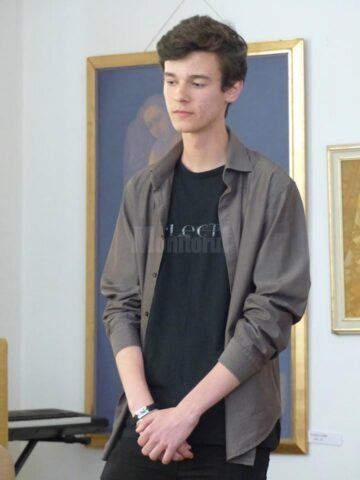 Titus Ungureanu a obținut Locul I la Olimpiada de Meșteșuguri Artistice Tradiționale, etapa națională, secțiunea Icoane pe sticlă