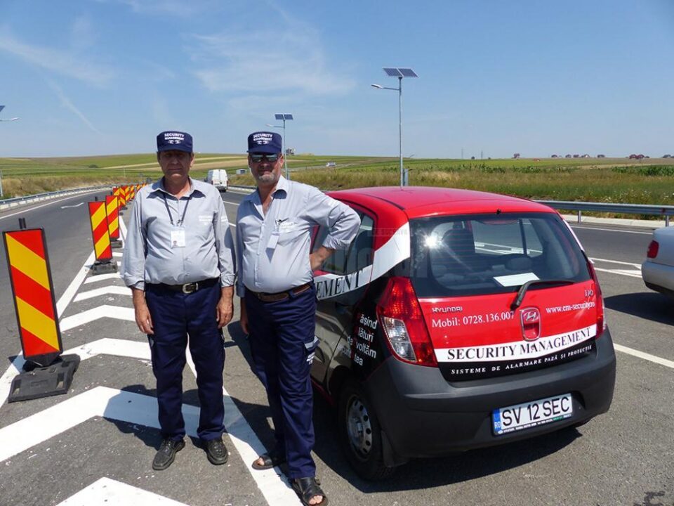 Agenții de pază ai firmei cu care s-a încheiat contract au misiuni de patrulare 24 de ore din 24