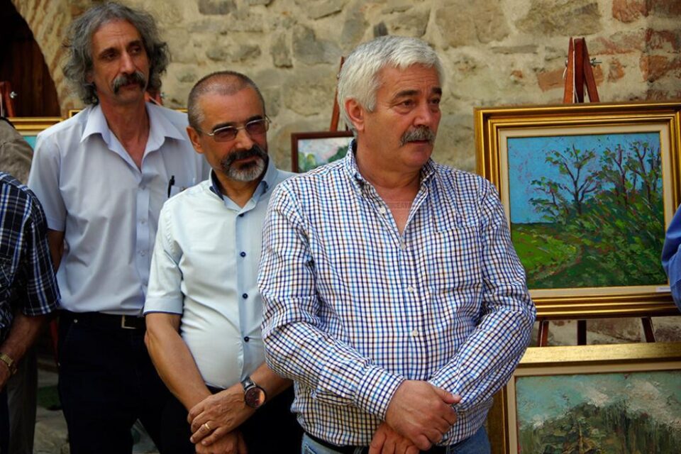 Fondatorii Grupului Domino, Iosif Csukat, Tiberiu Cosovan și Iulian Dziubinski (de la dreapta la stânga)