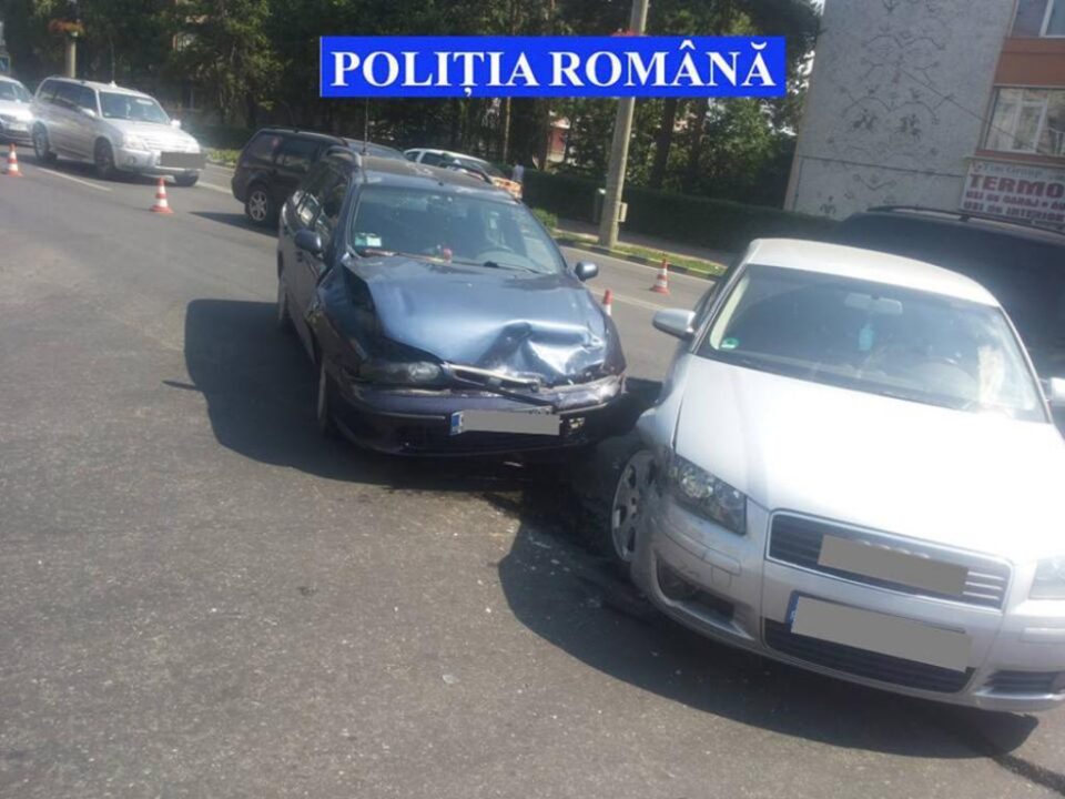 Poliția a folosit acest accident pentru a le recomanda șoferilor să țină cont doar de regulile de circulație