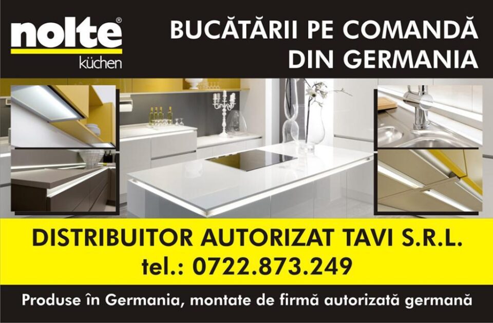 Calitatea germană a renumitelor bucătării Nolte, accesibilă de acum și sucevenilor