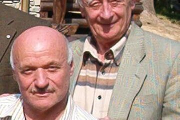 Artiștii plastici Ioan Bodnar și Radu Bercea