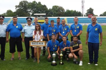 Pompierii Serviciului voluntar pentru situații de urgență din cadrul Primăriei Brodina au câștigat locul I, zilele trecute, la Iași