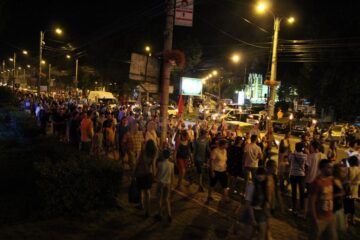 Parada cu făclii a Festivalului de Artă Medievală, urmărită de zeci de mii de suceveni
