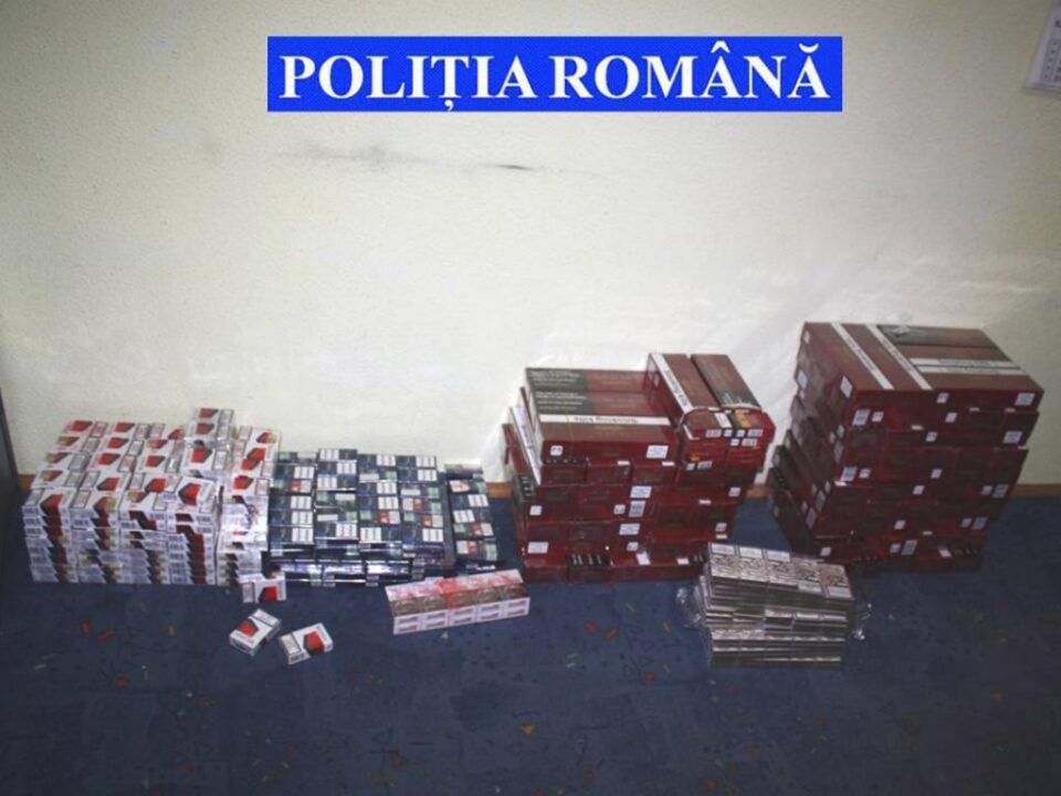 O noapte în arest și o mașină confiscată, pentru contrabandă cu 1.300 de pachete de țigări