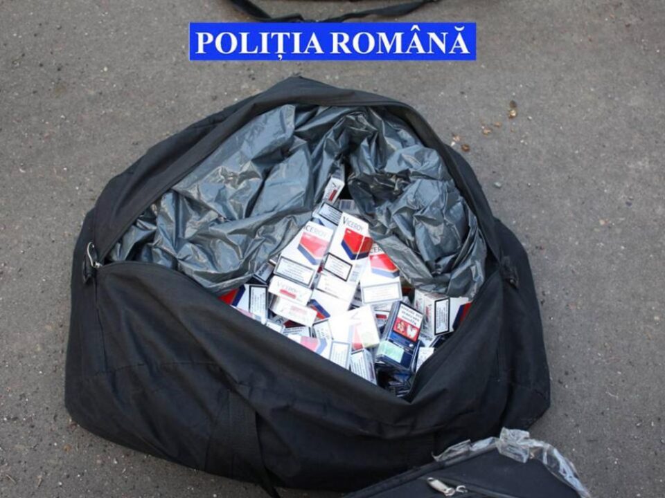 O noapte în arest și o mașină confiscată, pentru contrabandă cu 1.300 de pachete de țigări