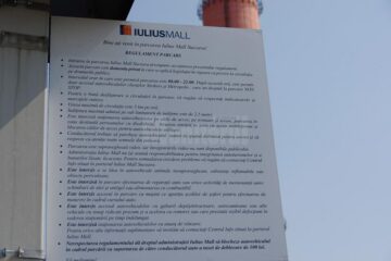 Regulamentul intern de funcționare a parcării aferente complexului comercial a fost introdus la Iulius Mall Suceava din luna martie a acestui an